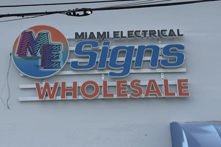 Miami Electrical Signs portfolio piece 11